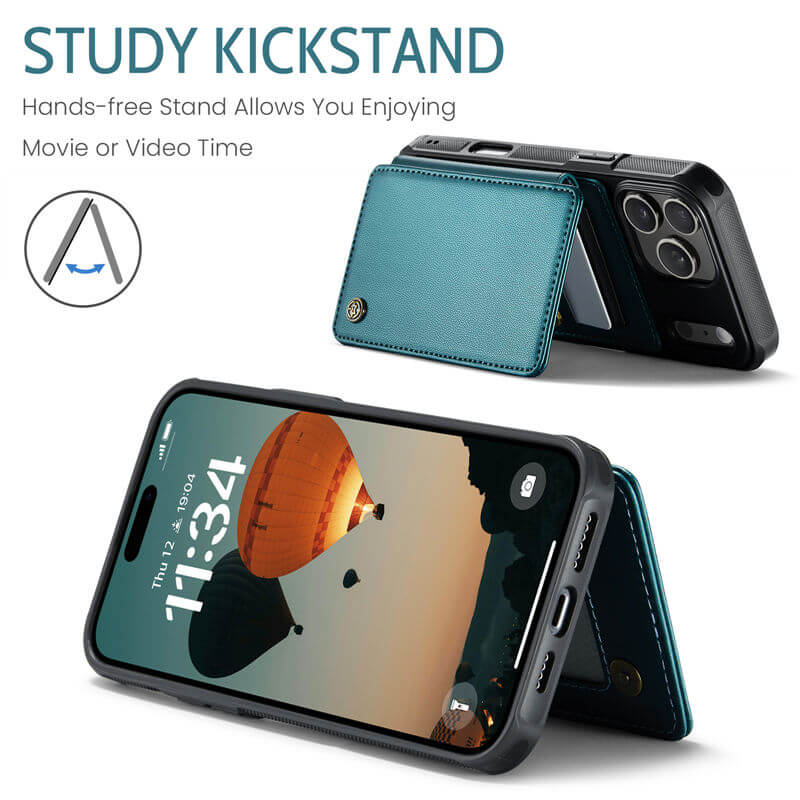 CaseMe iPhone 18 Pro Max RFID Blocking Card Holder Case