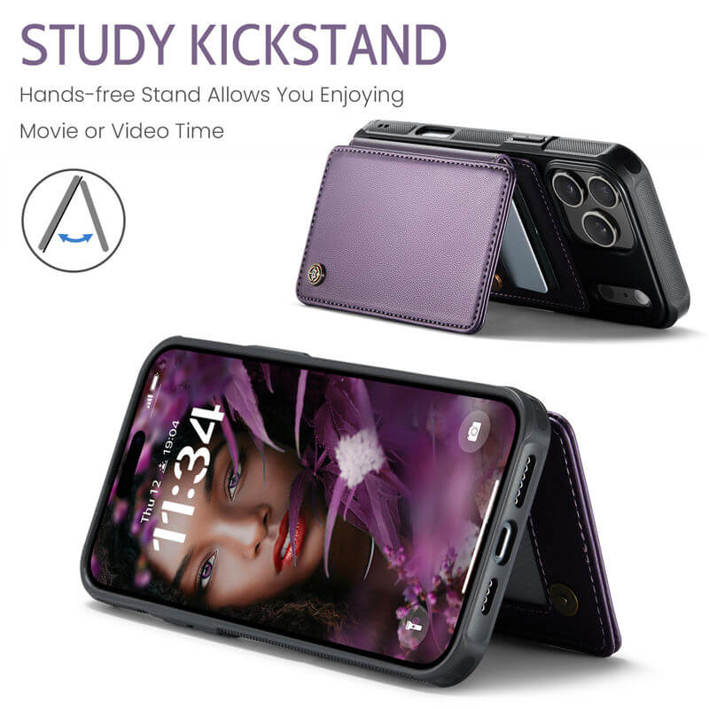 CaseMe iPhone 18 Pro Max RFID Blocking Card Holder Case