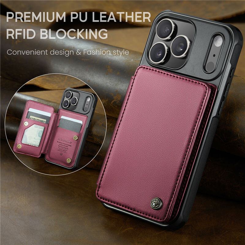 CaseMe iPhone 18 Pro Max RFID Blocking Card Holder Case