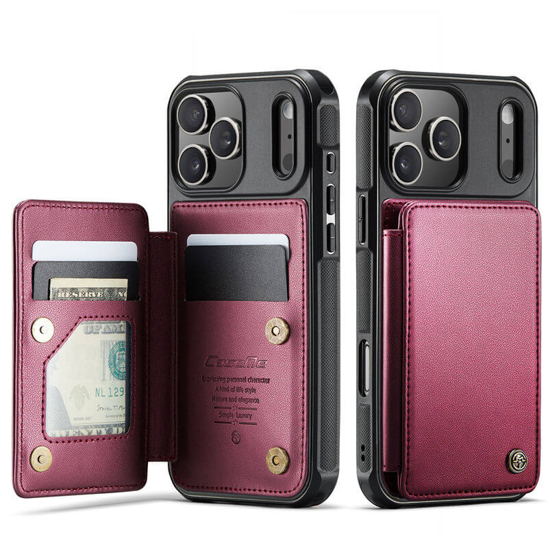 CaseMe iPhone 18 Pro Max RFID Blocking Card Holder Case