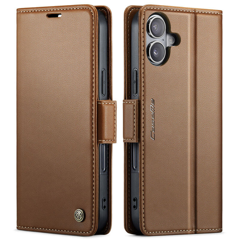 CaseMe iPhone 17 Wallet RFID Blocking Case
