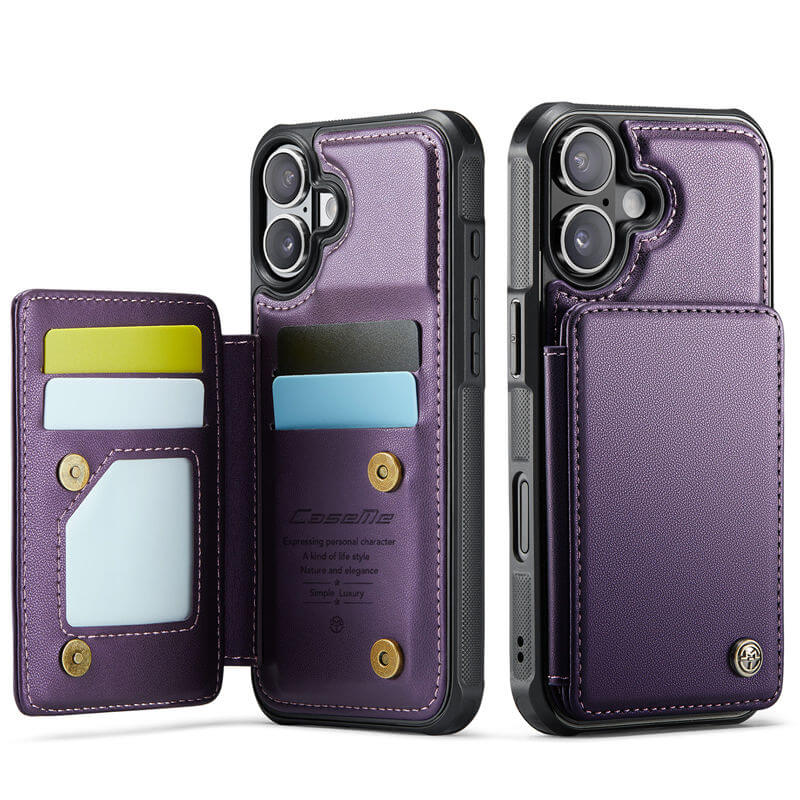 CaseMe iPhone 17 Pro Max RFID Blocking Card Holder Case