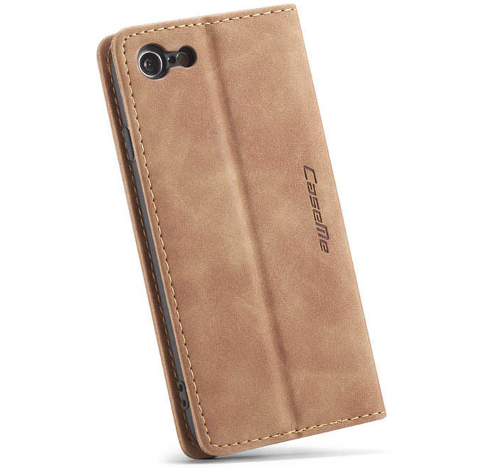 CaseMe iPhone 7/8 Retro Wallet Kickstand Magnetic Flip Leather Case