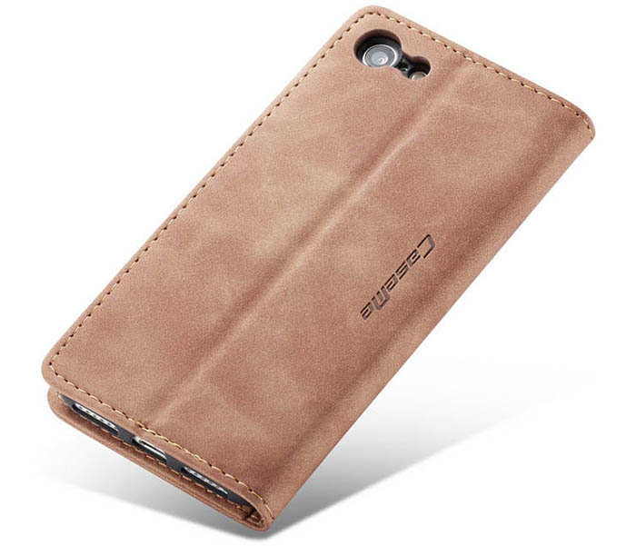 CaseMe iPhone 7/8 Retro Wallet Kickstand Magnetic Flip Leather Case