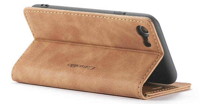 CaseMe iPhone 7/8 Retro Wallet Kickstand Magnetic Flip Leather Case