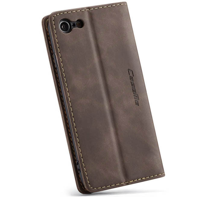 CaseMe iPhone 7/8 Retro Wallet Kickstand Magnetic Flip Leather Case