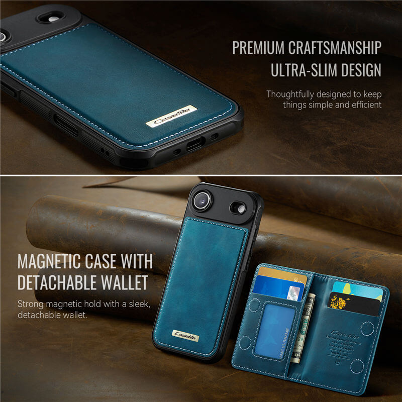 CaseMe iPhone Air 2-in-1 Detachable Magnetic Wallet Case