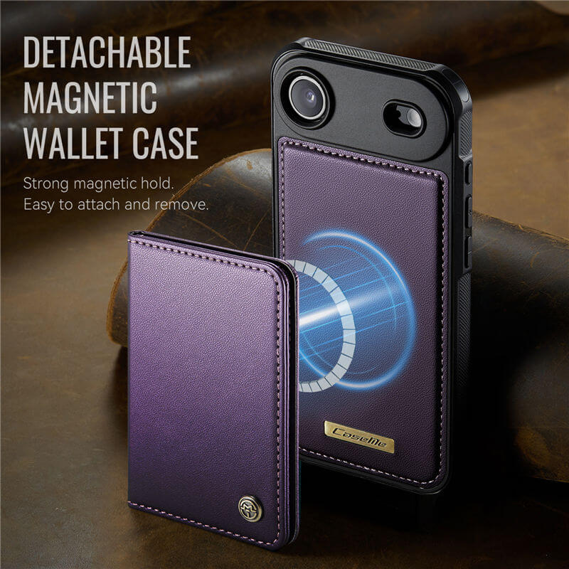 CaseMe iPhone Air 2-in-1 Detachable Magnetic Wallet Case