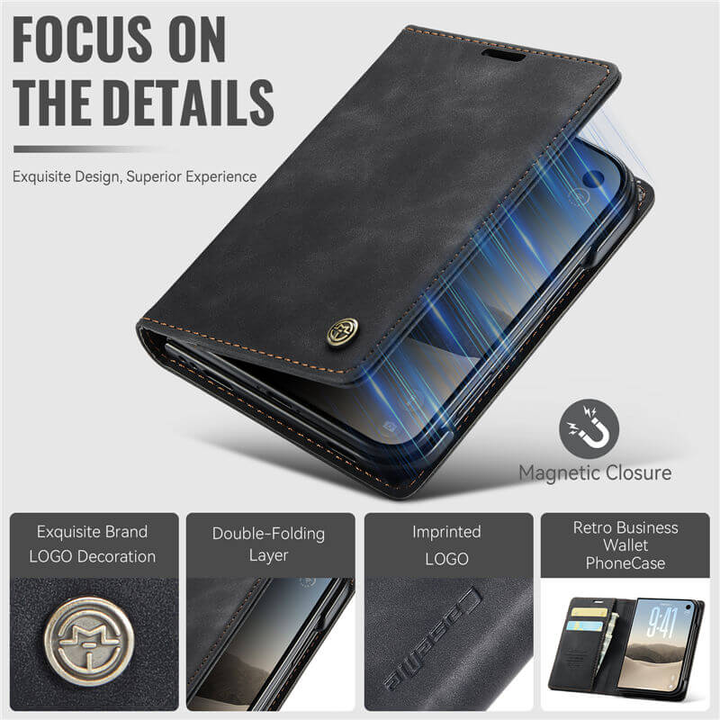 CaseMe iPhone Duo Wallet Case