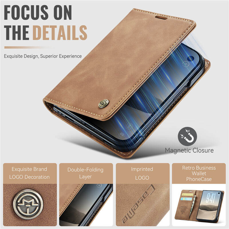 CaseMe iPhone Duo Wallet Case