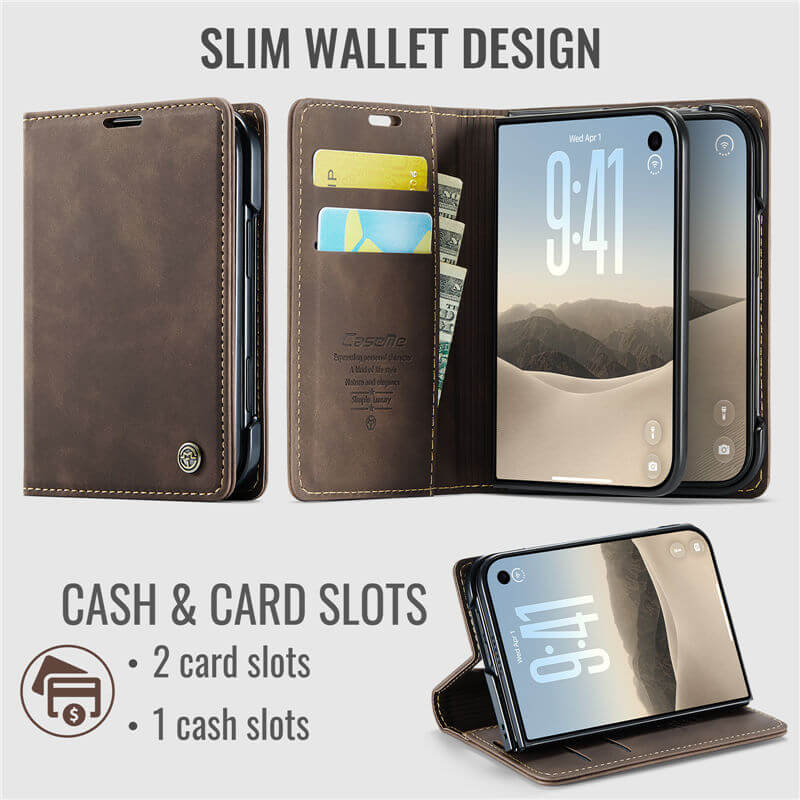 CaseMe iPhone Duo Wallet Case