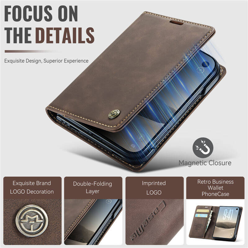 CaseMe iPhone Duo Wallet Case