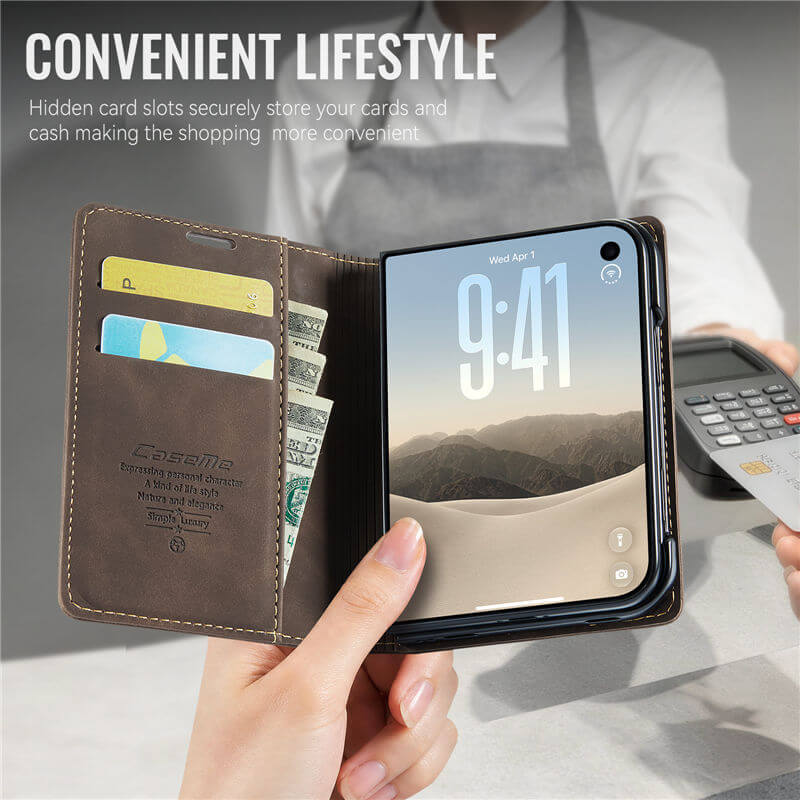 CaseMe iPhone Duo Wallet Case