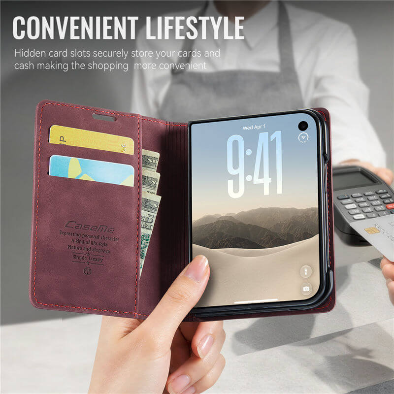 CaseMe iPhone Duo Wallet Case