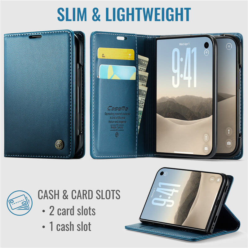 CaseMe iPhone Duo Wallet Case