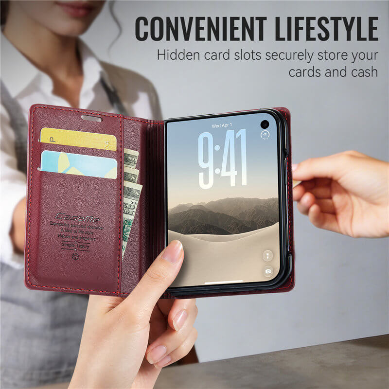 CaseMe iPhone Duo Wallet Case