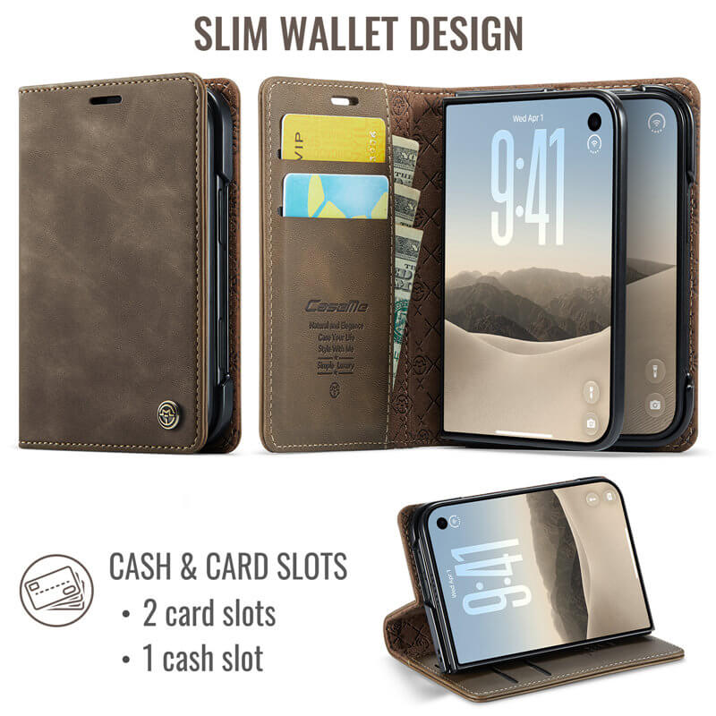 CaseMe iPhone Duo Wallet Case